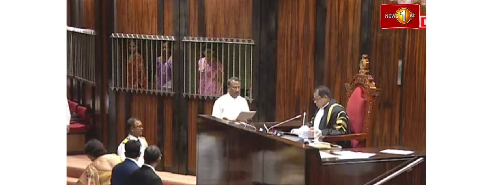 நெய்னாதம்பி மரிக்கார் மொஹமட் தாஹிர் பதவிப்பிரமாணம்